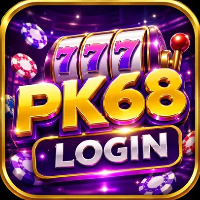 Official PK68 Casino and Premium Gaming Logo
